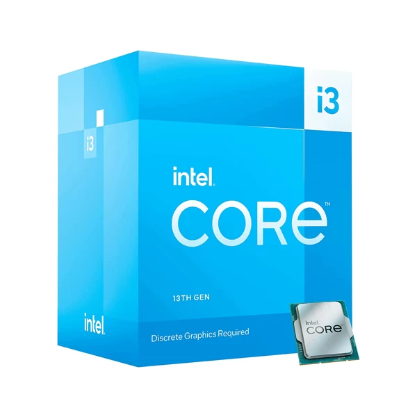 Intel Processor 13th Gen i3 13100F 3.6GHz (Graphic Card Requrie) view 2